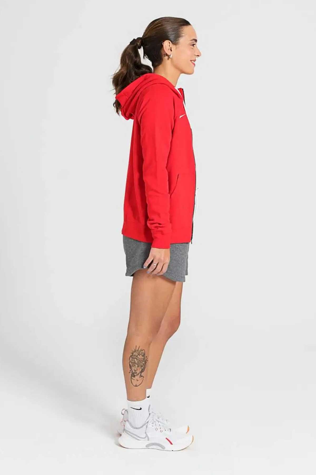 Nike Nike Dry Park 20 Kadın Sweatshirt CW6955-657 Kırmızı